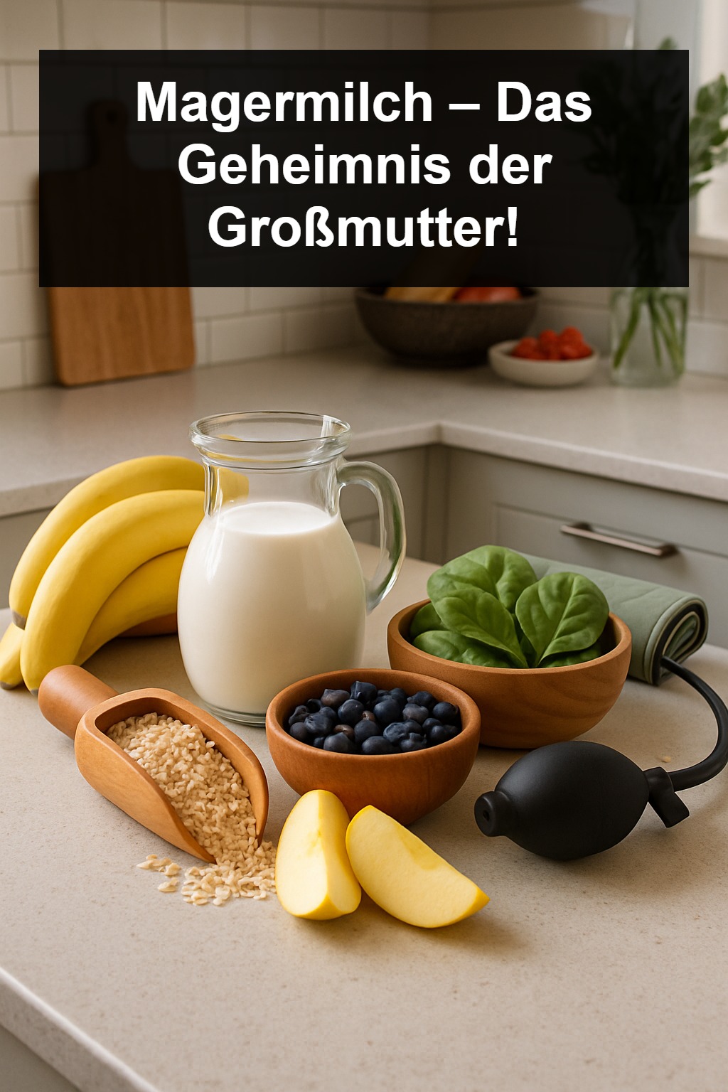 5 Lebensmittel, die den Blutdruck senken