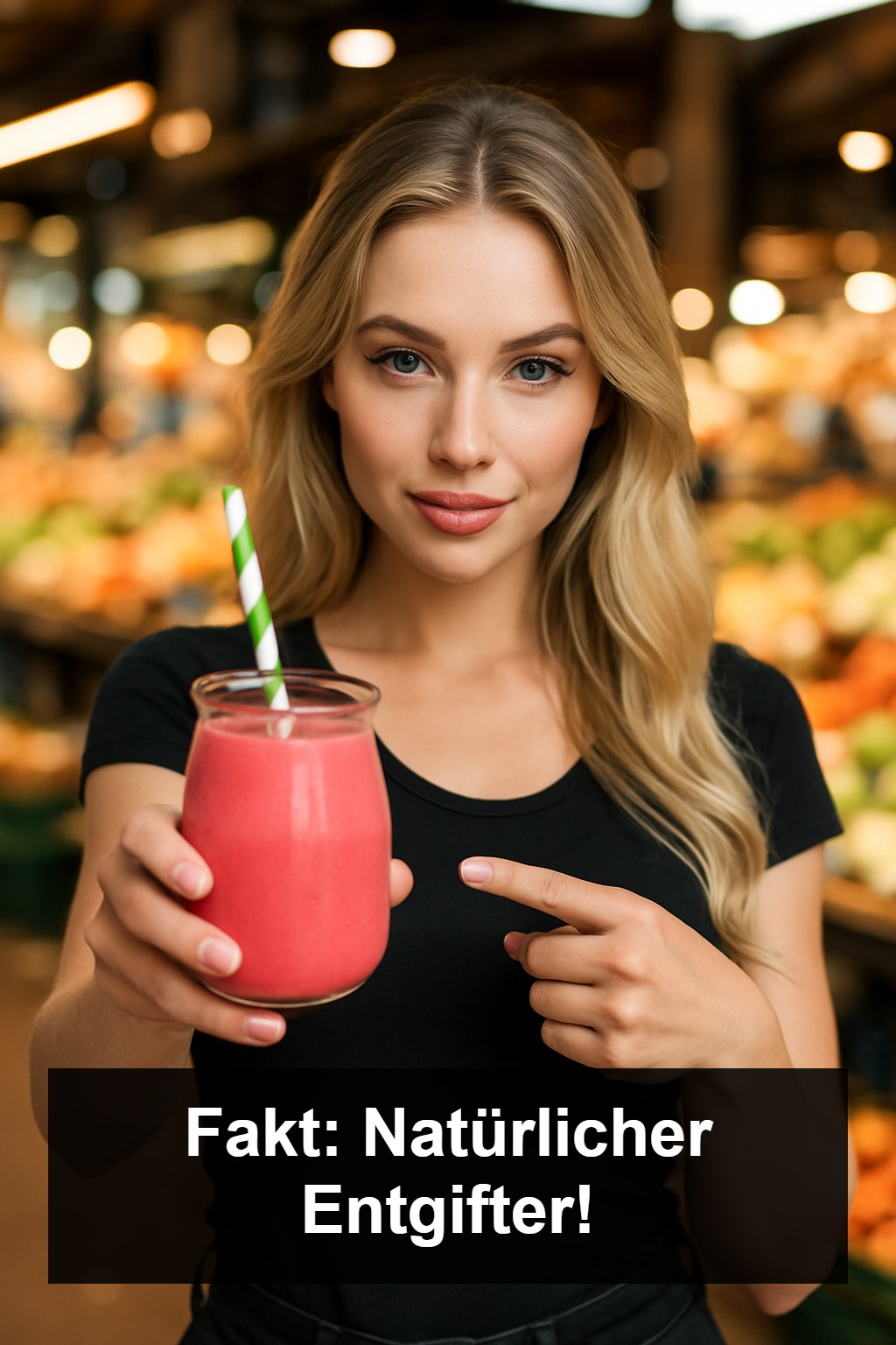 Getränk aus Vitaminen und gesunden Fetten