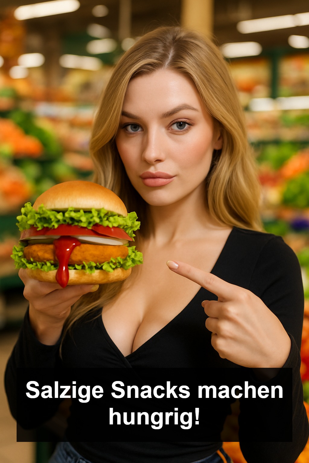 Lebensmittel, die uns hungrig machen