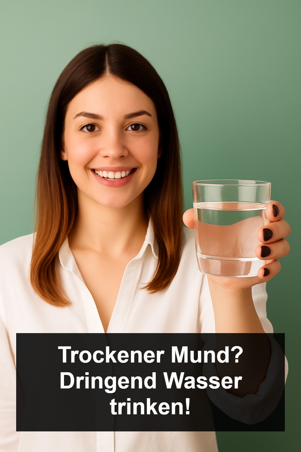 Wie zeigt der Körper, dass er zu wenig Wasser hat?