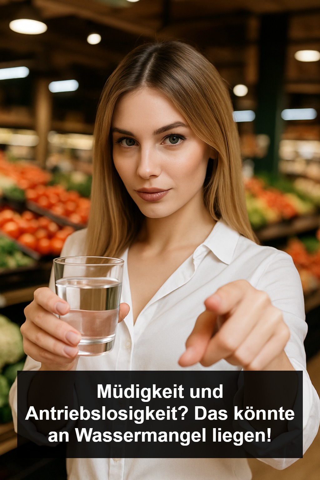 Wie zeigt der Körper, dass er zu wenig Wasser hat?