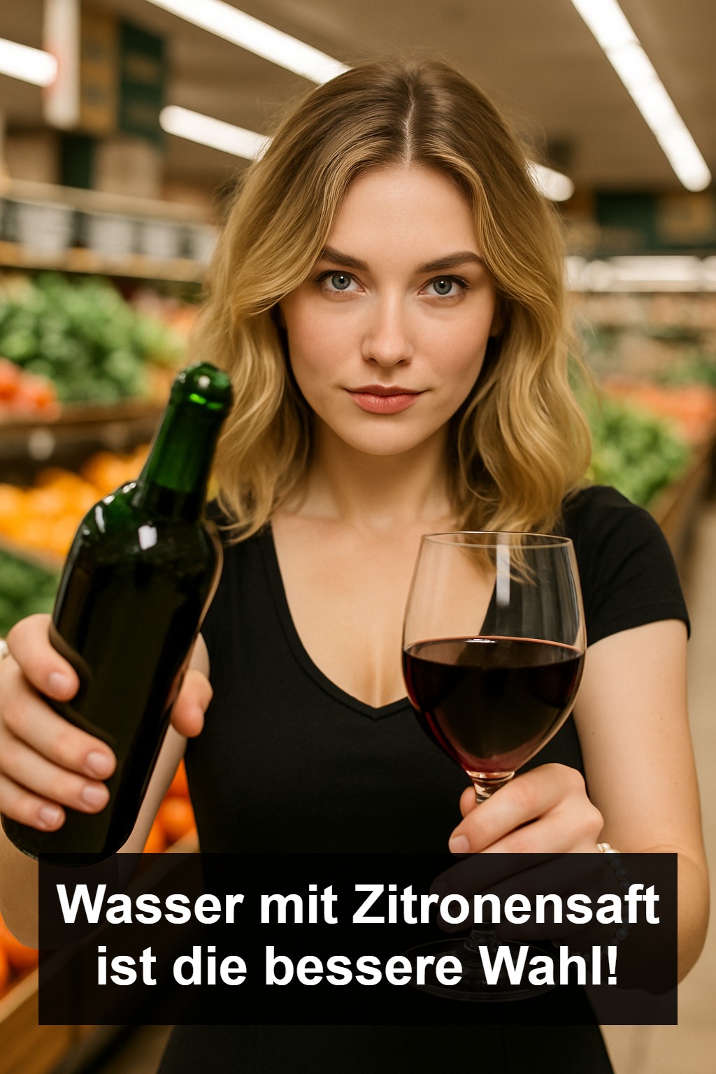 Warum Wein zum Mittagessen ja, Wasser aber nicht?