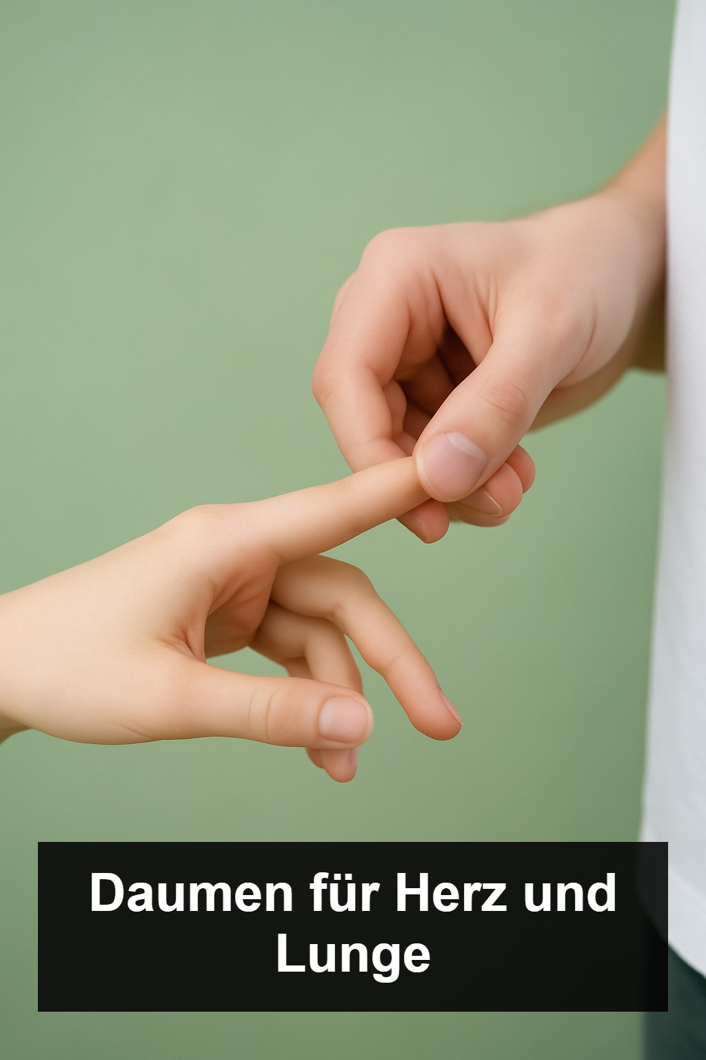 Bevor Sie eine Tablette nehmen, versuchen Sie es mit einer Finger-Massage