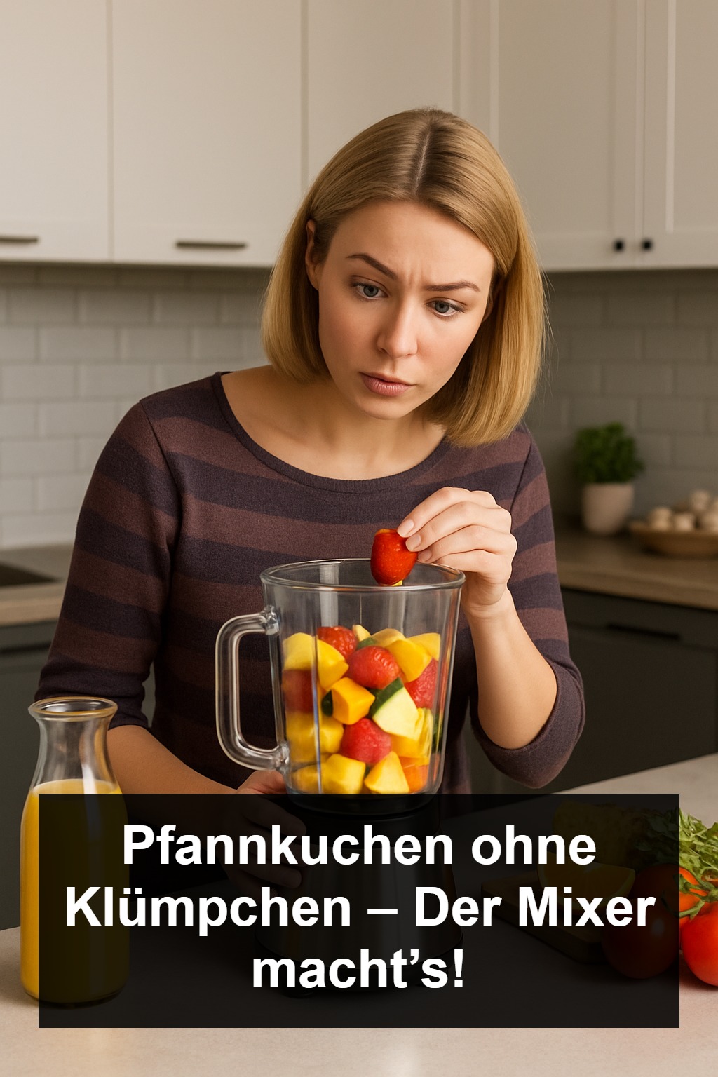 Leckere und gesunde Mahlzeiten aus dem Mixer