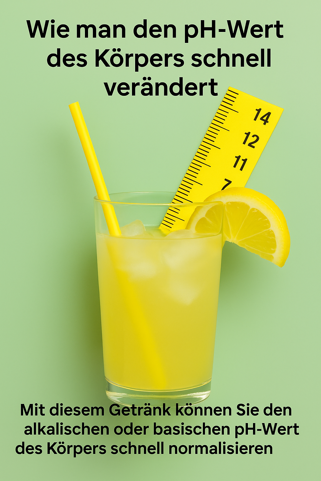 Wie man den pH-Wert des Körpers schnell verändert