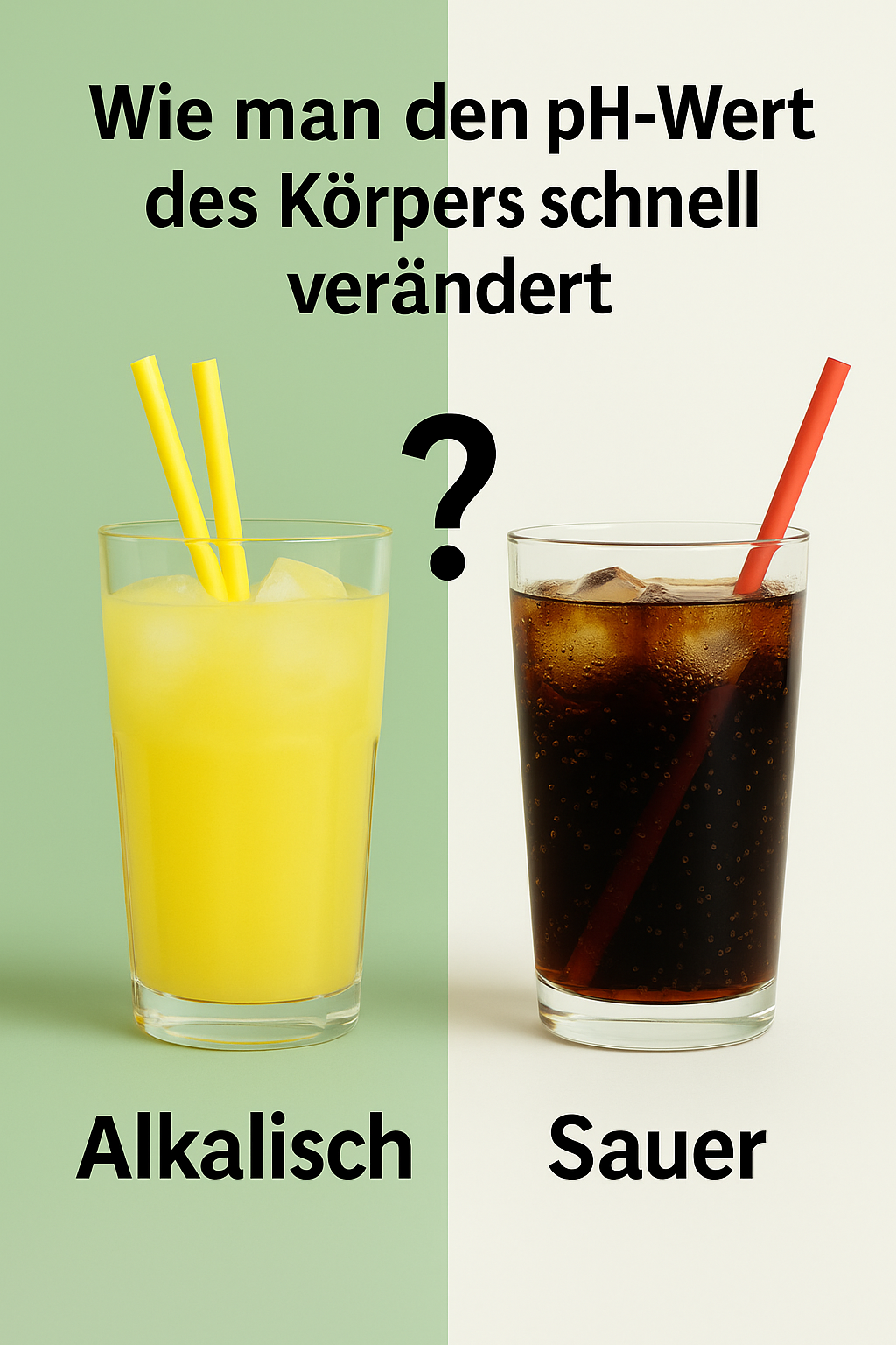 Wie man den pH-Wert des Körpers schnell verändert