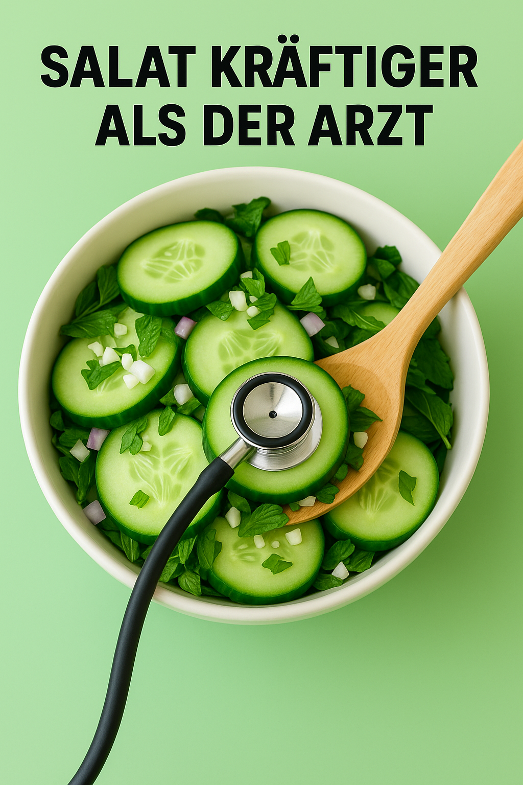Salat kräftiger als der Arzt