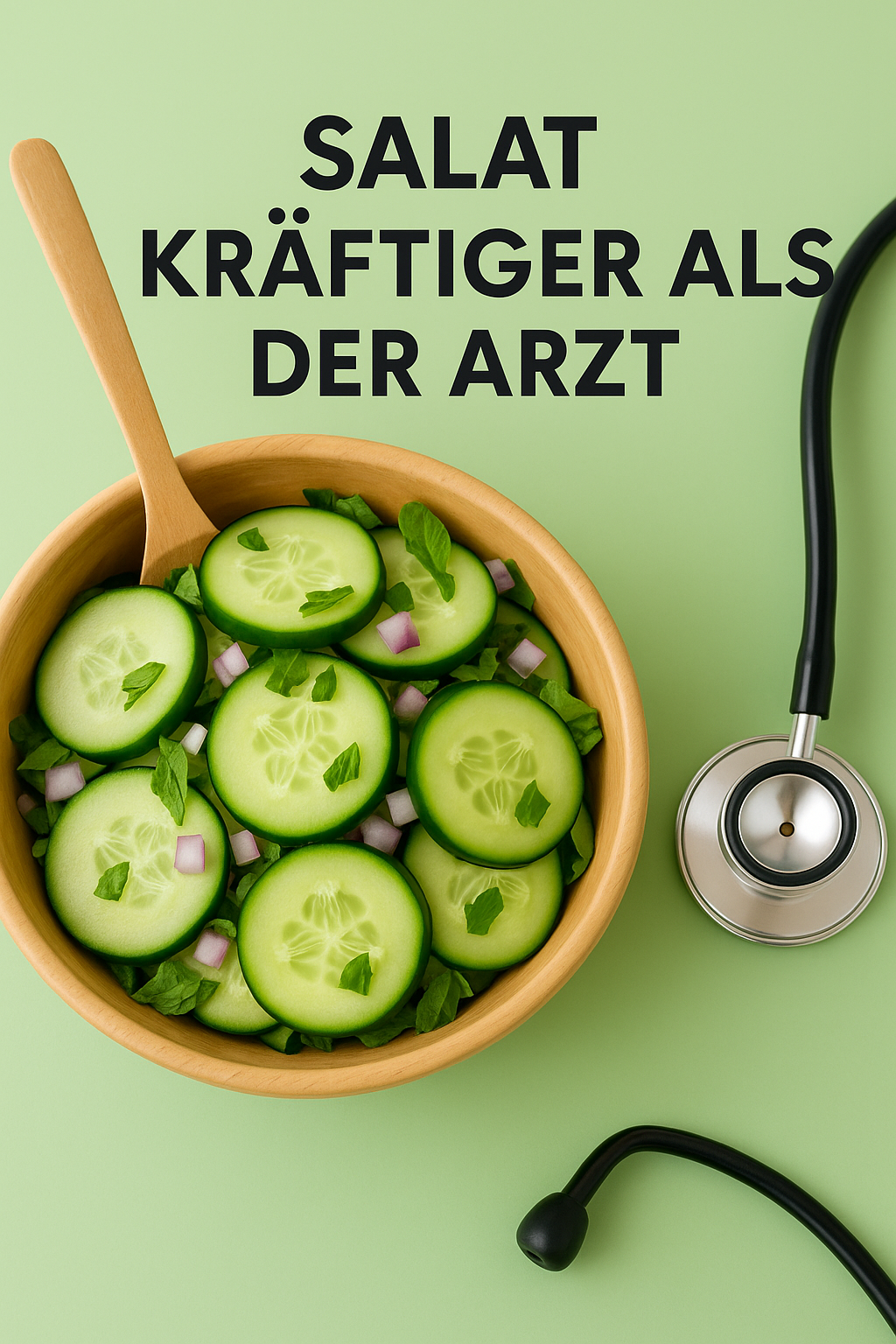 Salat kräftiger als der Arzt