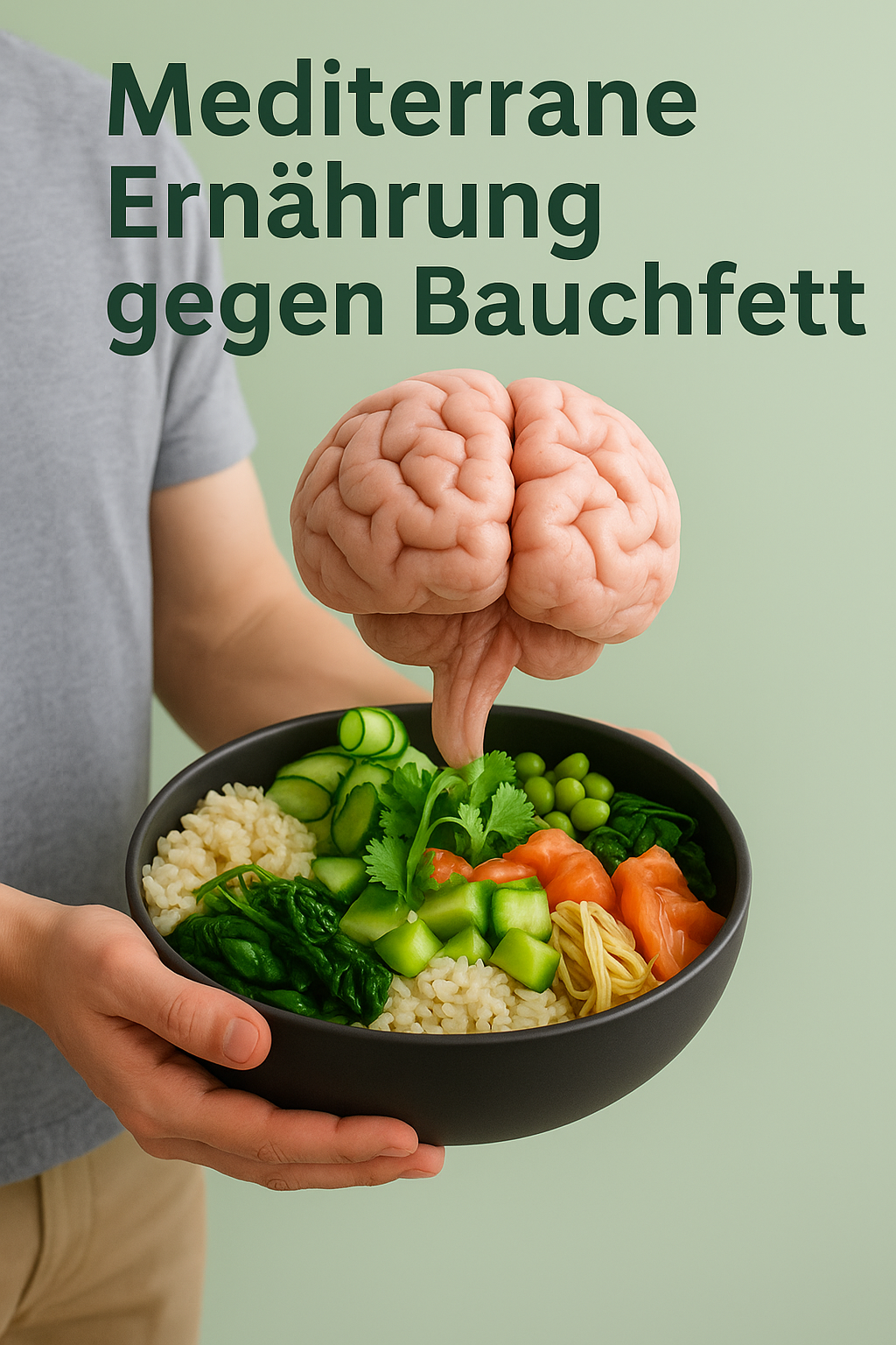 Mediterrane Ernährung gegen Bauchfett