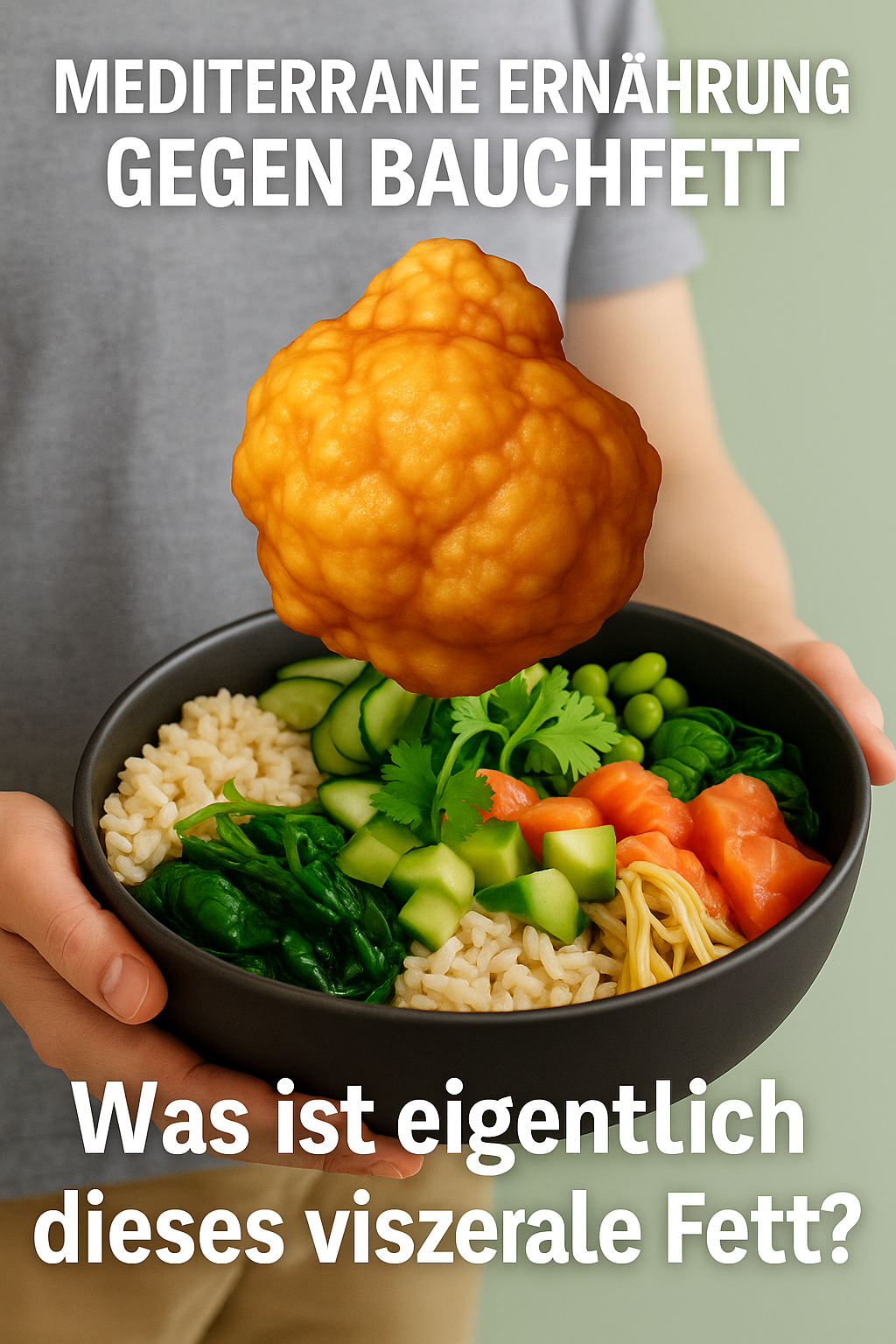 Mediterrane Ernährung gegen Bauchfett