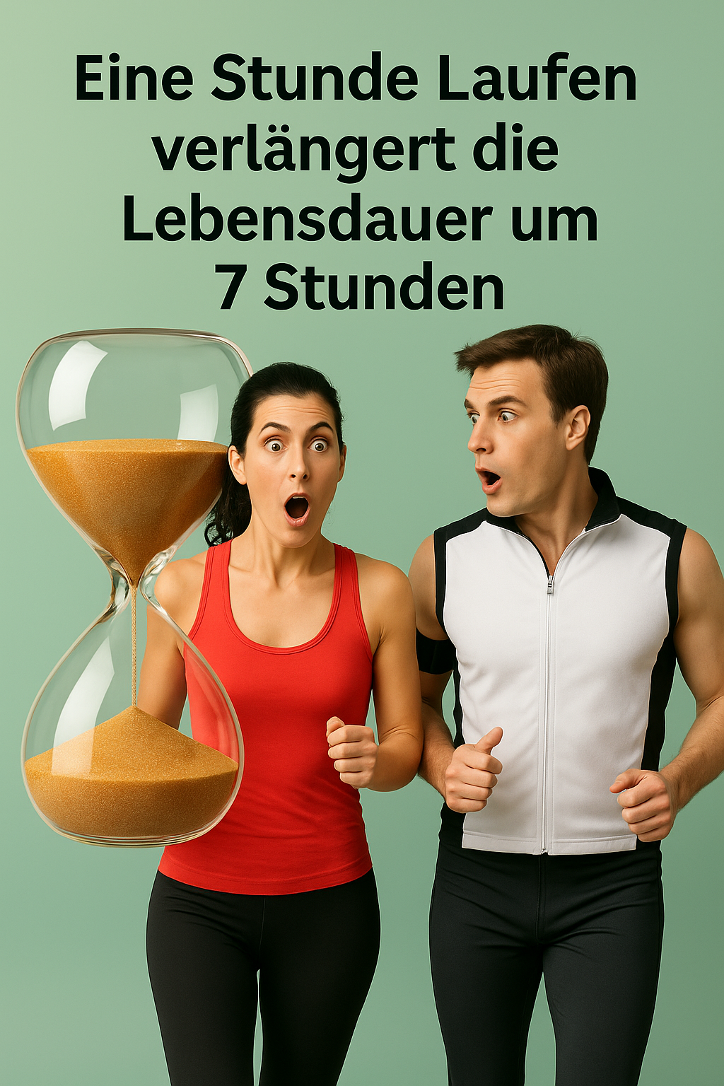 Eine Stunde Laufen verlängert die Lebensdauer um 7 Stunden