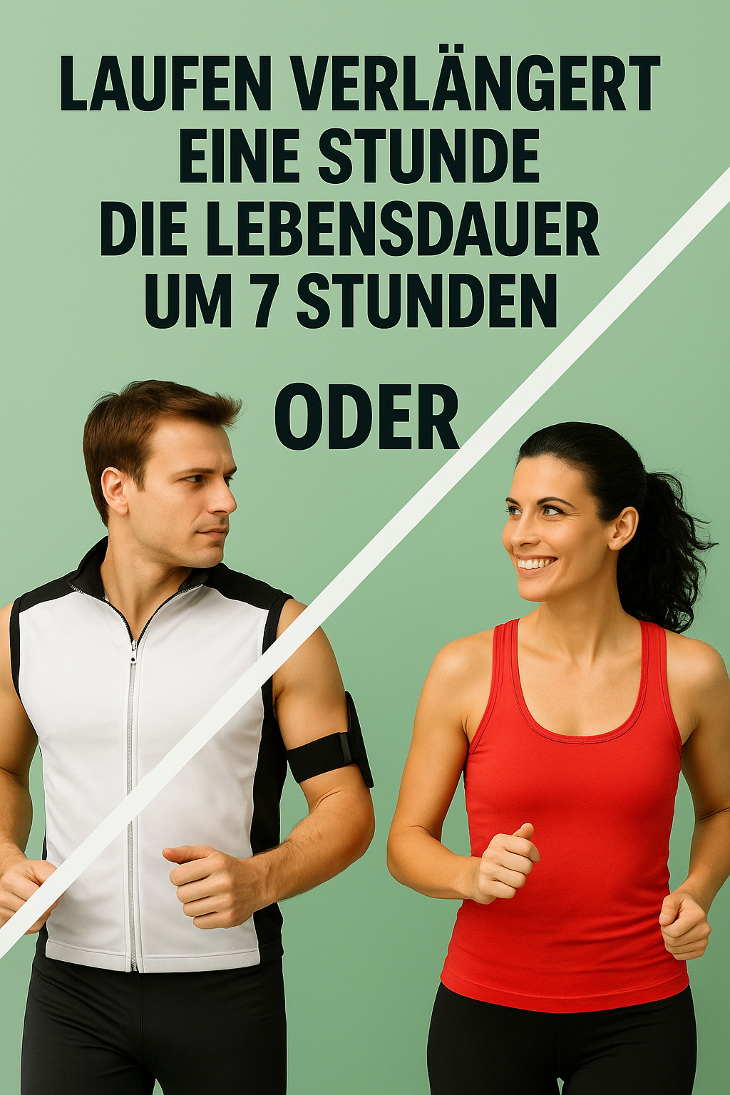 Eine Stunde Laufen verlängert die Lebensdauer um 7 Stunden