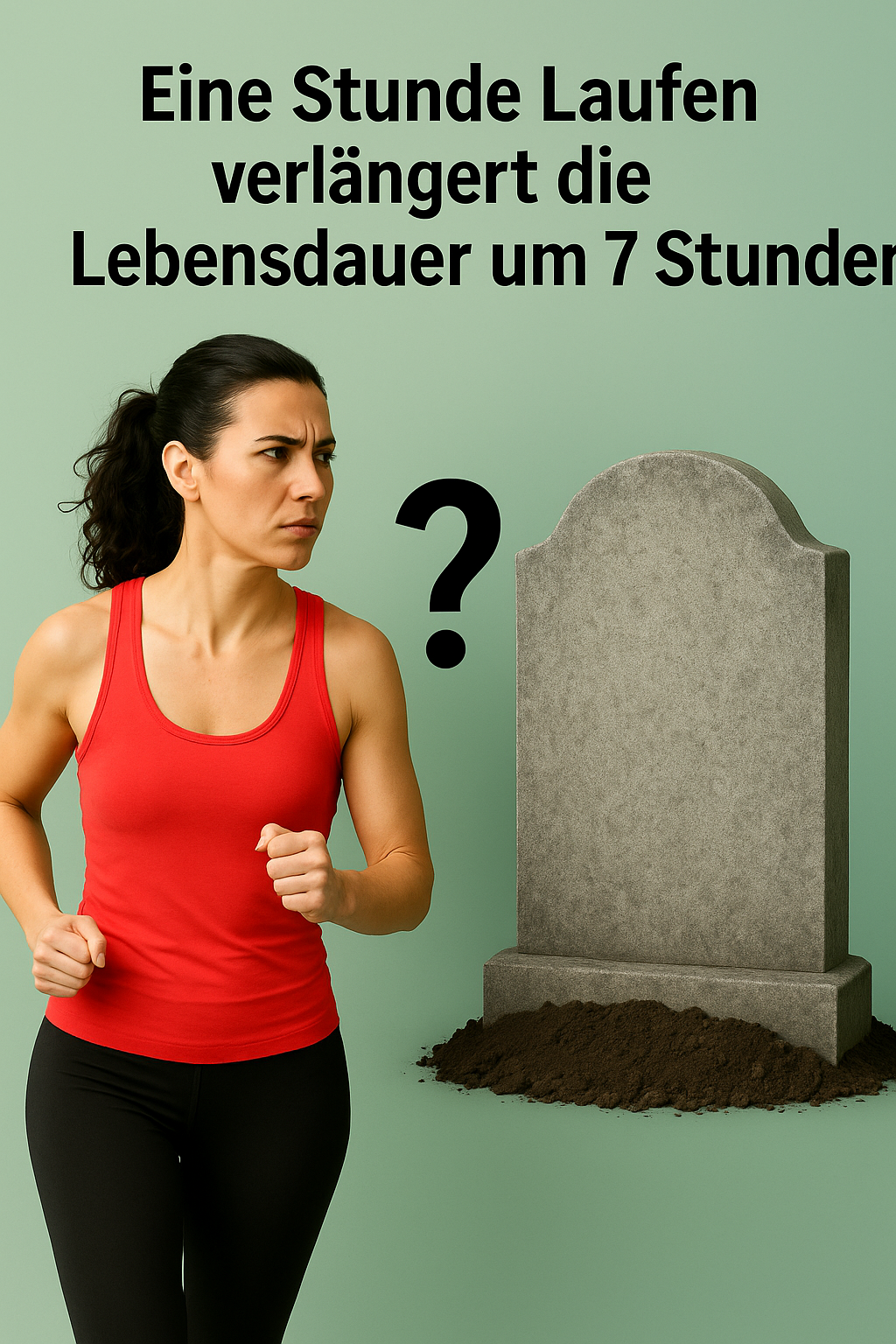 Eine Stunde Laufen verlängert die Lebensdauer um 7 Stunden
