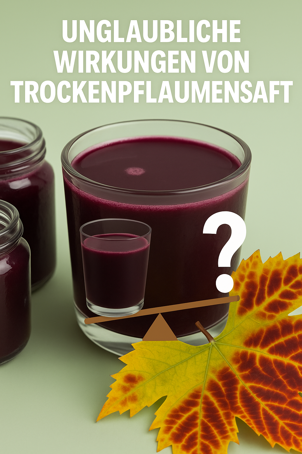 Unglaubliche Wirkungen von Trockenpflaumensaft