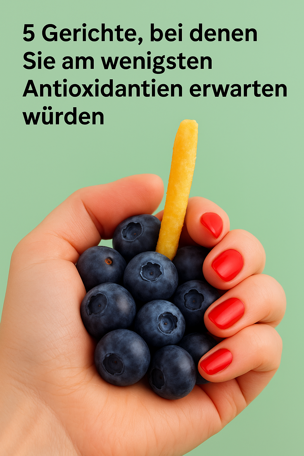 5 Gerichte, bei denen Sie am wenigsten Antioxidantien erwarten würden