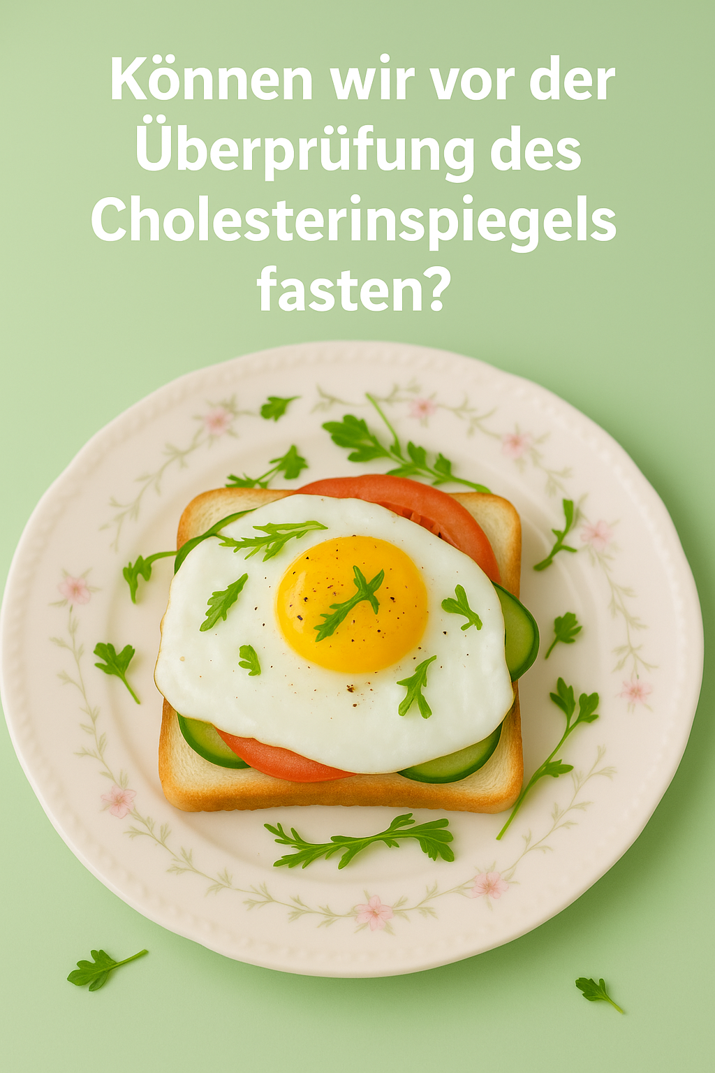 Können wir vor der Überprüfung des Cholesterinspiegels fasten?