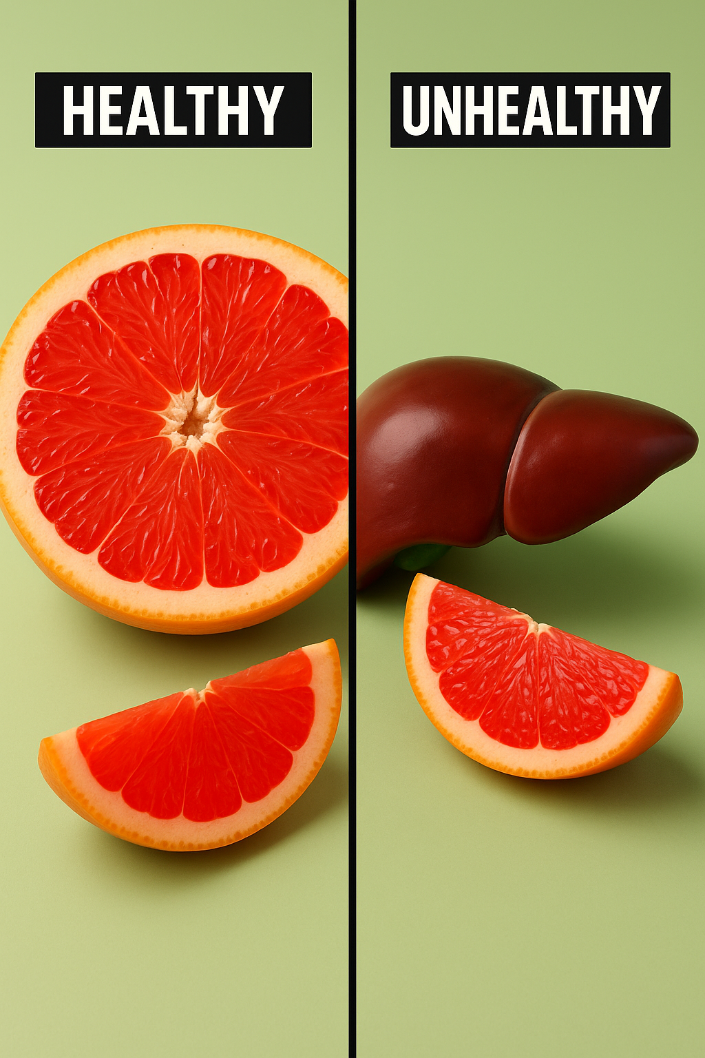 Zwei Beispiele, wann Grapefruits schädlich sein können