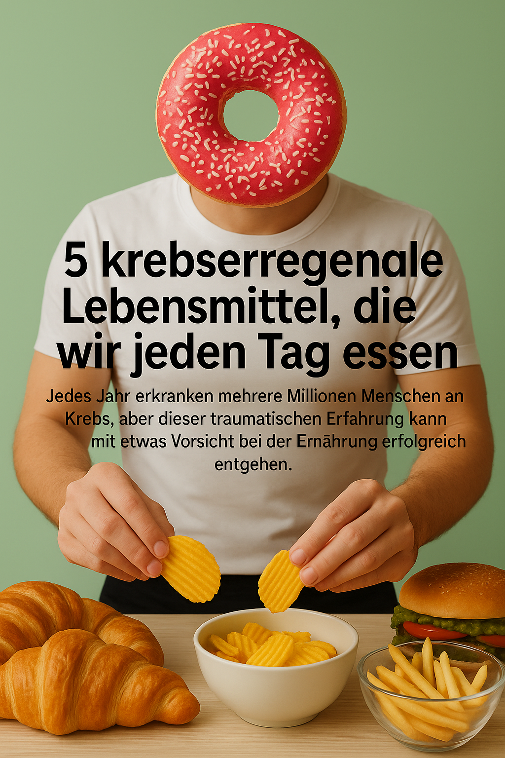 5 krebserregende Lebensmittel, die wir jeden Tag essen
