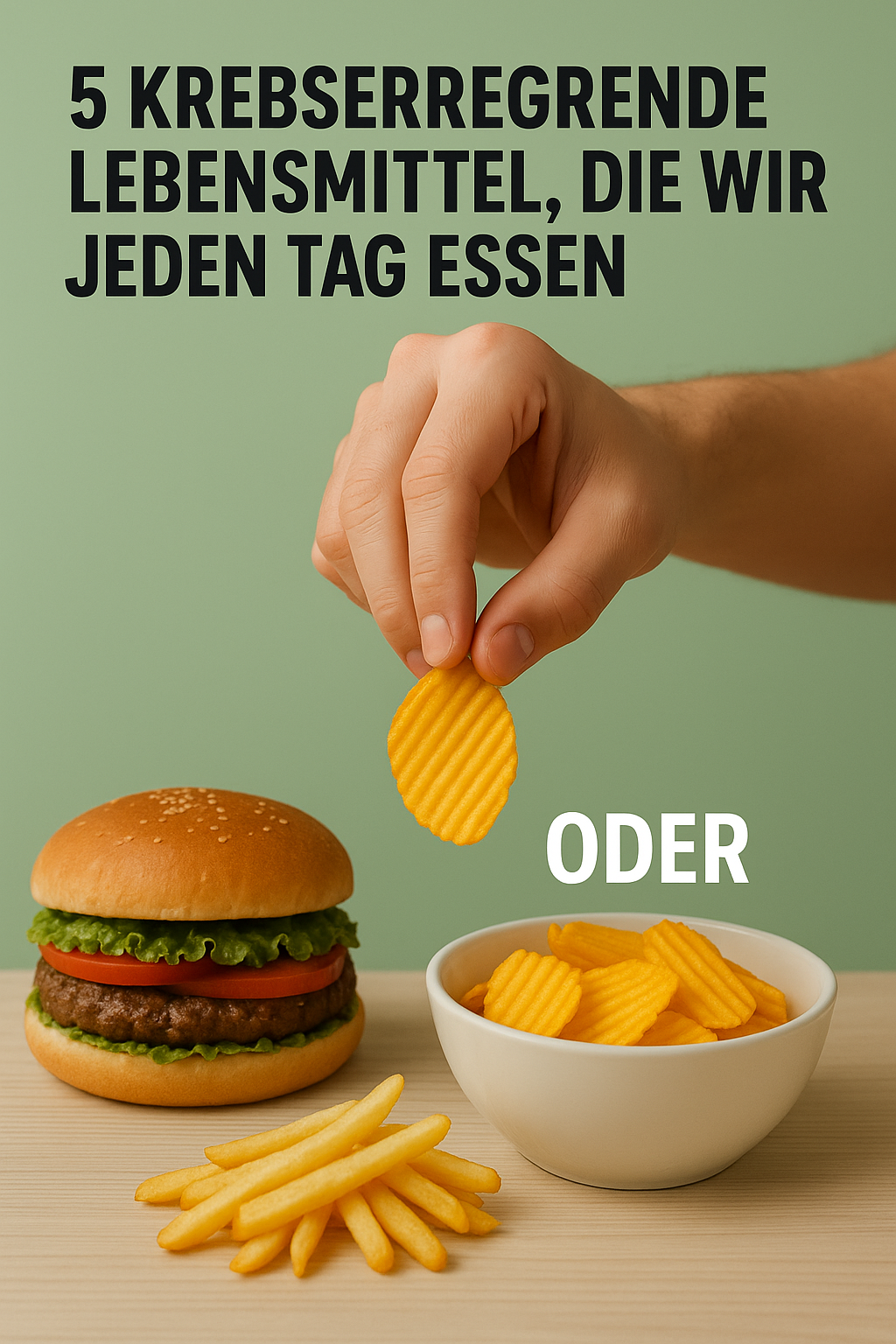5 krebserregende Lebensmittel, die wir jeden Tag essen