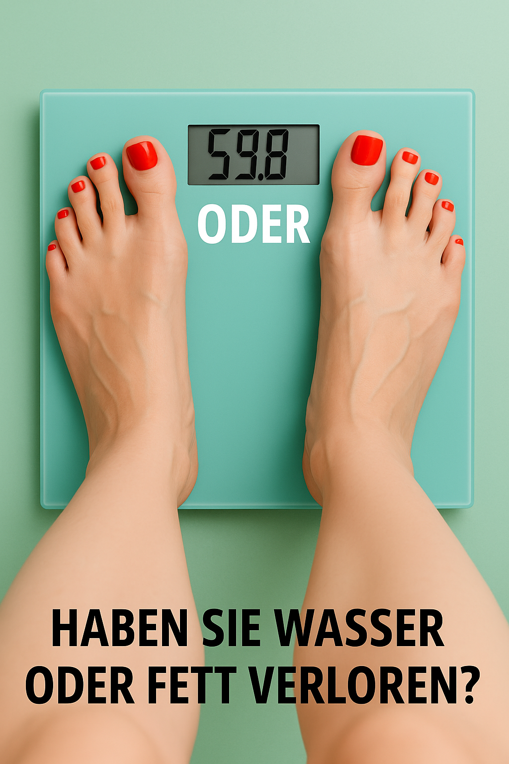 Das Dilemma aller Diäten: Haben Sie wirklich abgenommen oder nur überschüssiges Wasser verloren?