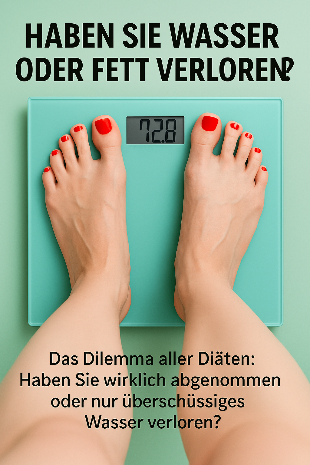 Das Dilemma aller Diäten: Haben Sie wirklich abgenommen oder nur überschüssiges Wasser verloren?