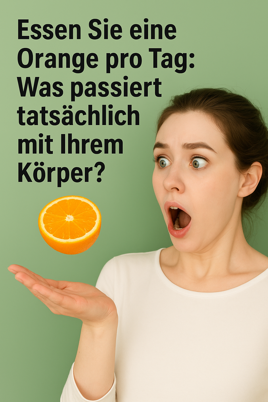Essen Sie eine Orange pro Tag: Was passiert tatsächlich mit Ihrem Körper?