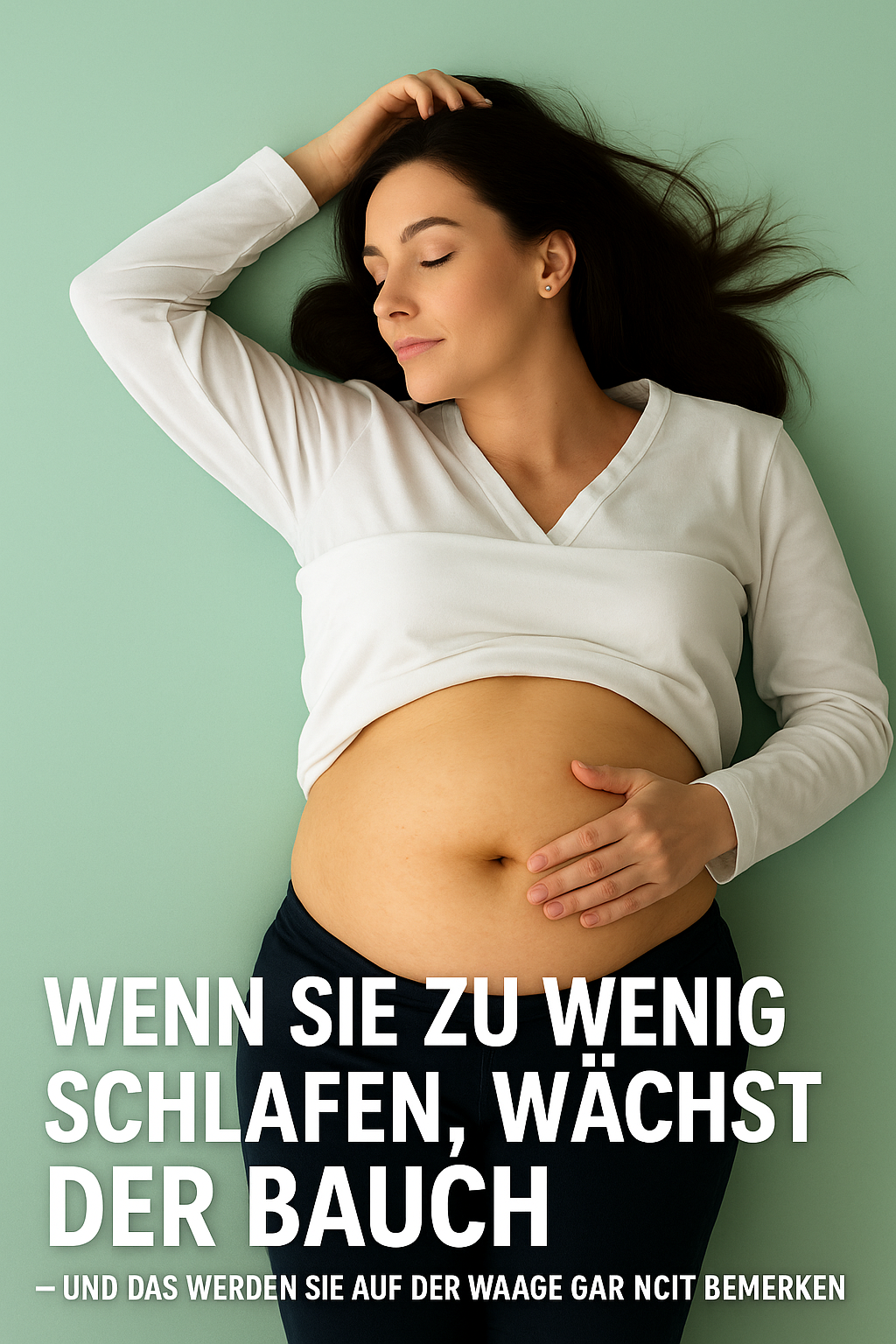 Wenn Sie zu wenig schlafen, wächst der Bauch – und das werden Sie auf der Waage gar nicht bemerken