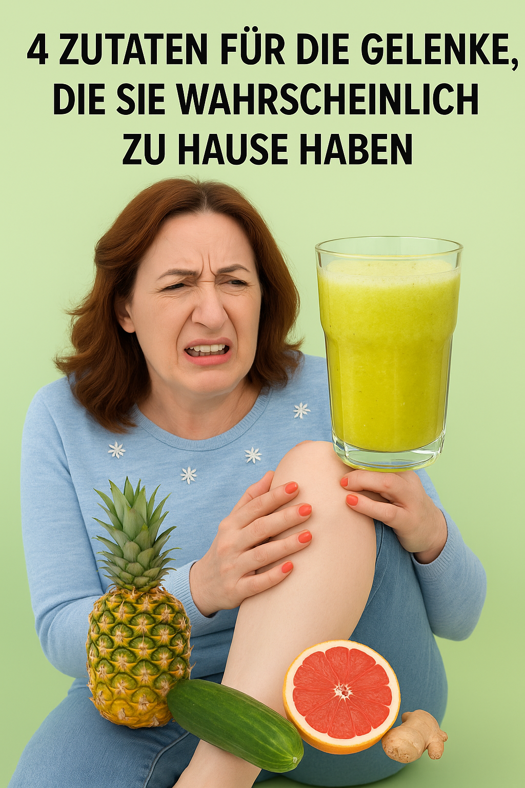 4 Zutaten für die Gelenke, die Sie wahrscheinlich zu Hause haben