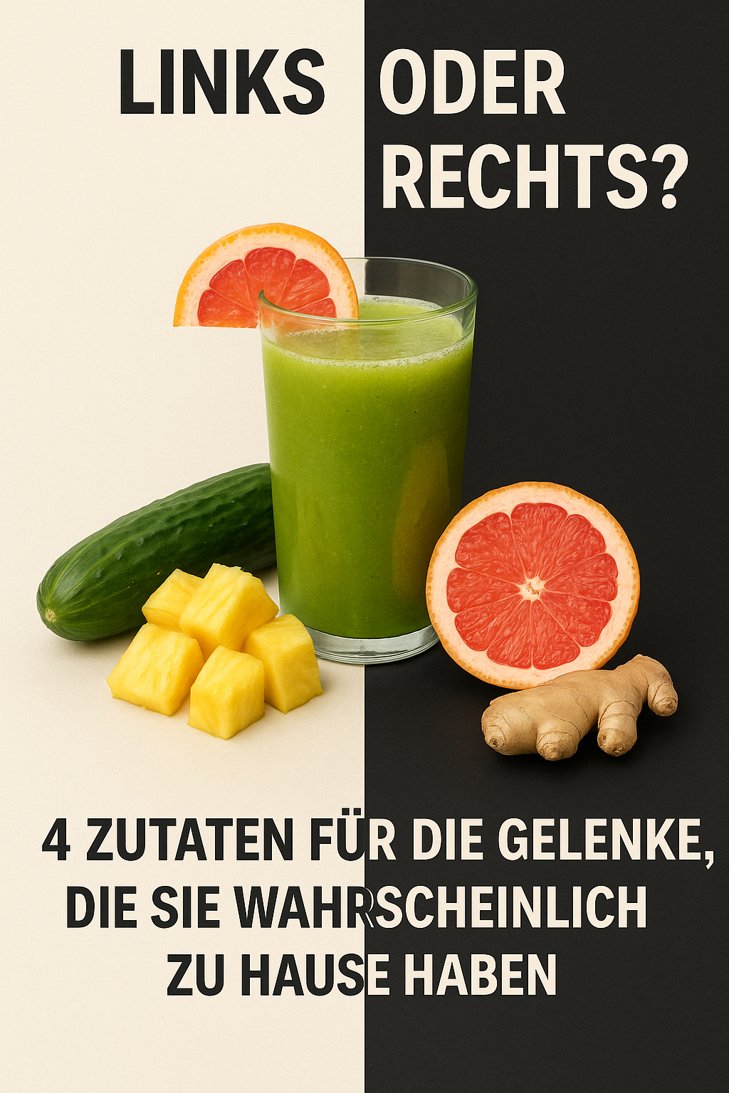 4 Zutaten für die Gelenke, die Sie wahrscheinlich zu Hause haben