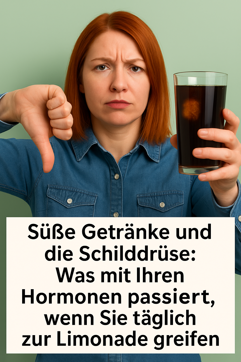 Süße Getränke und die Schilddrüse: Was mit Ihren Hormonen passiert, wenn Sie täglich zur Limonade greifen