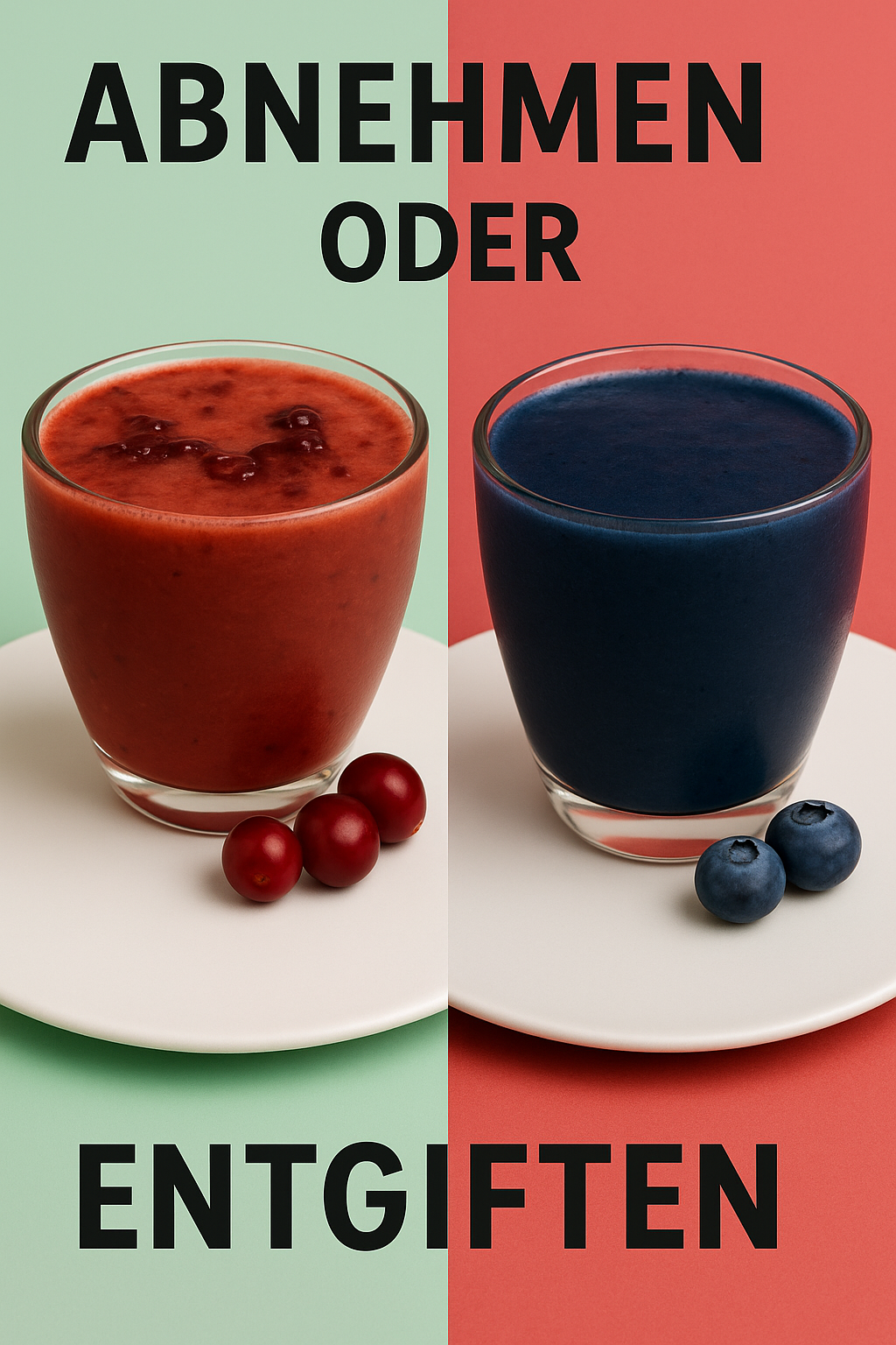 Dunkelblaues Getränk aus Heidelbeeren, das von berühmten Ernährungsberatern früher zum Abnehmen empfohlen wurde, heute aber aus einem ganz anderen Grund getrunken wird
