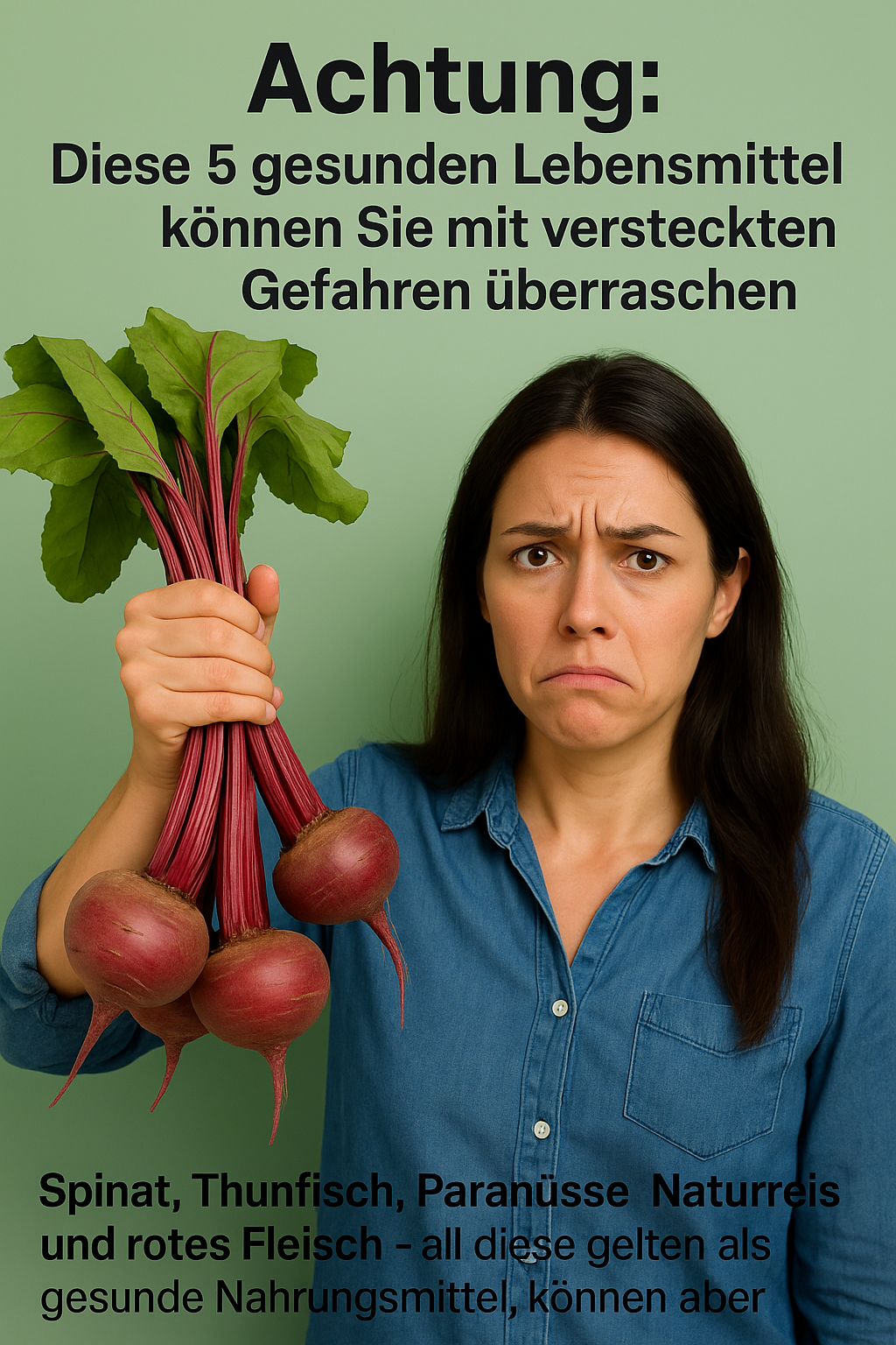 Achtung: Diese 5 gesunden Lebensmittel können Sie mit versteckten Gefahren überraschen