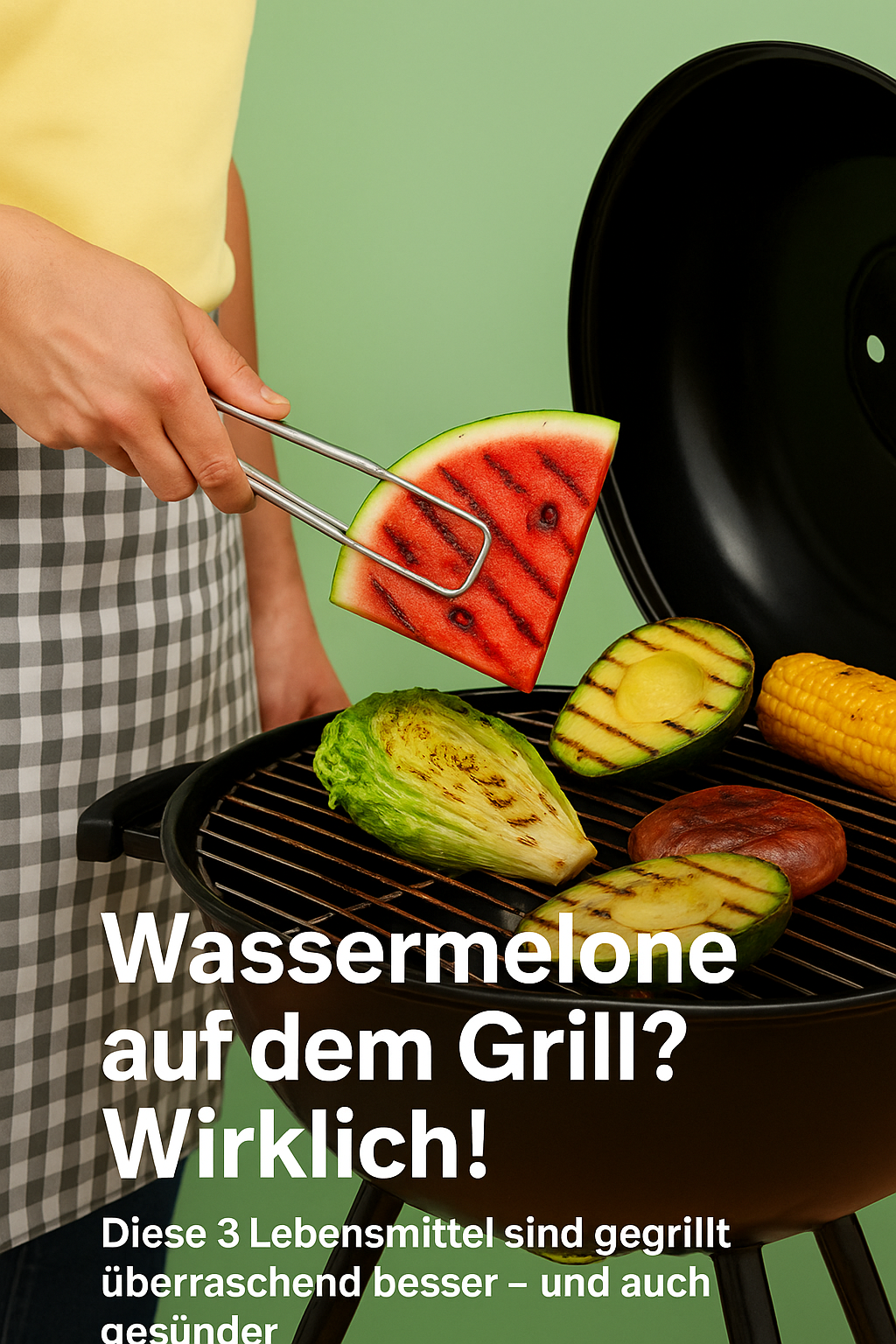 Wassermelone auf dem Grill? Wirklich! Diese 3 Lebensmittel sind gegrillt überraschend besser – und auch gesünder.