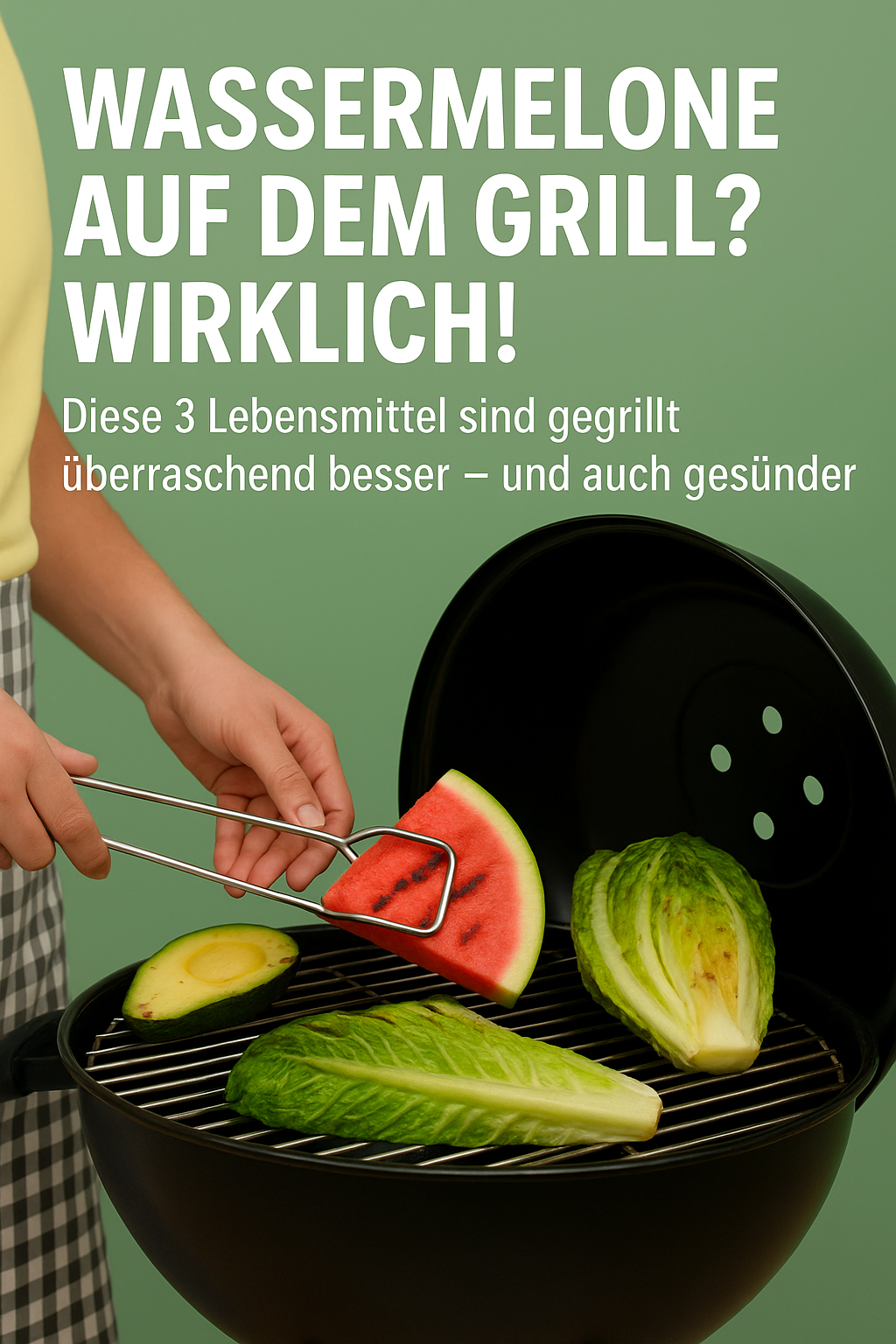 Wassermelone auf dem Grill? Wirklich! Diese 3 Lebensmittel sind gegrillt überraschend besser – und auch gesünder.