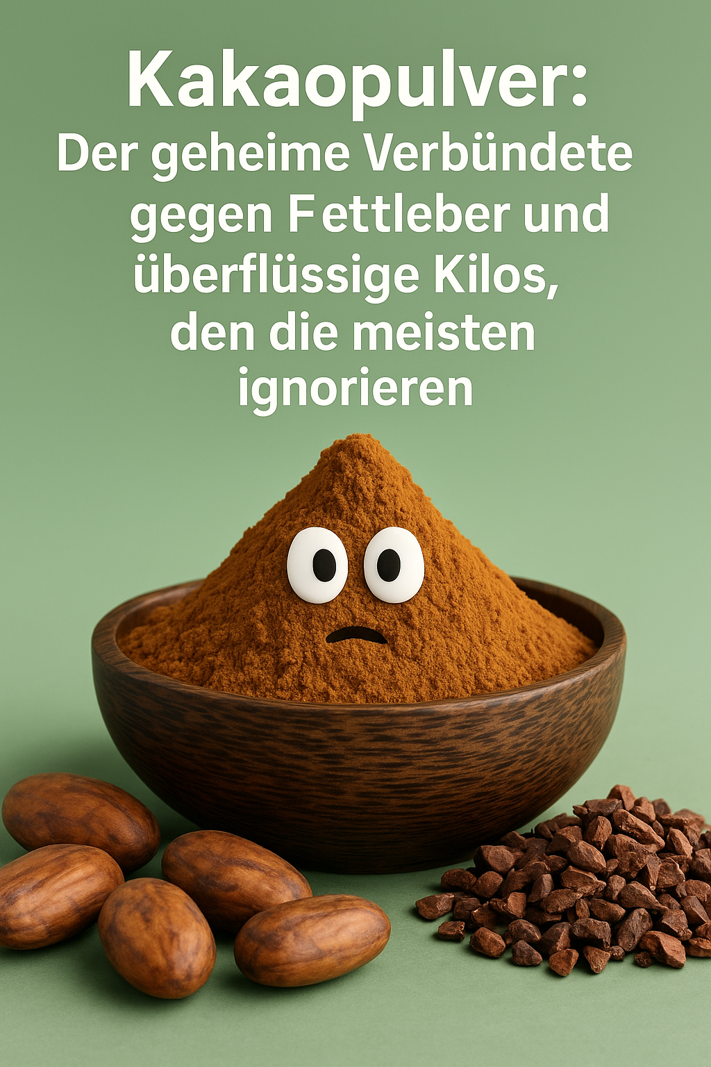 Kakaopulver: Der geheime Verbündete gegen Fettleber und überflüssige Kilos, den die meisten ignorieren