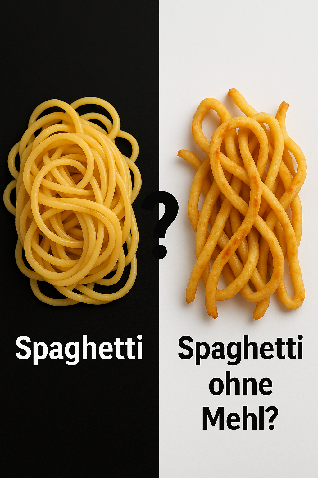 Spaghetti ohne Mehl? Ja, wirklich - und ohne Gluten sowie Kohlenhydrate, fertig in 15 Minuten