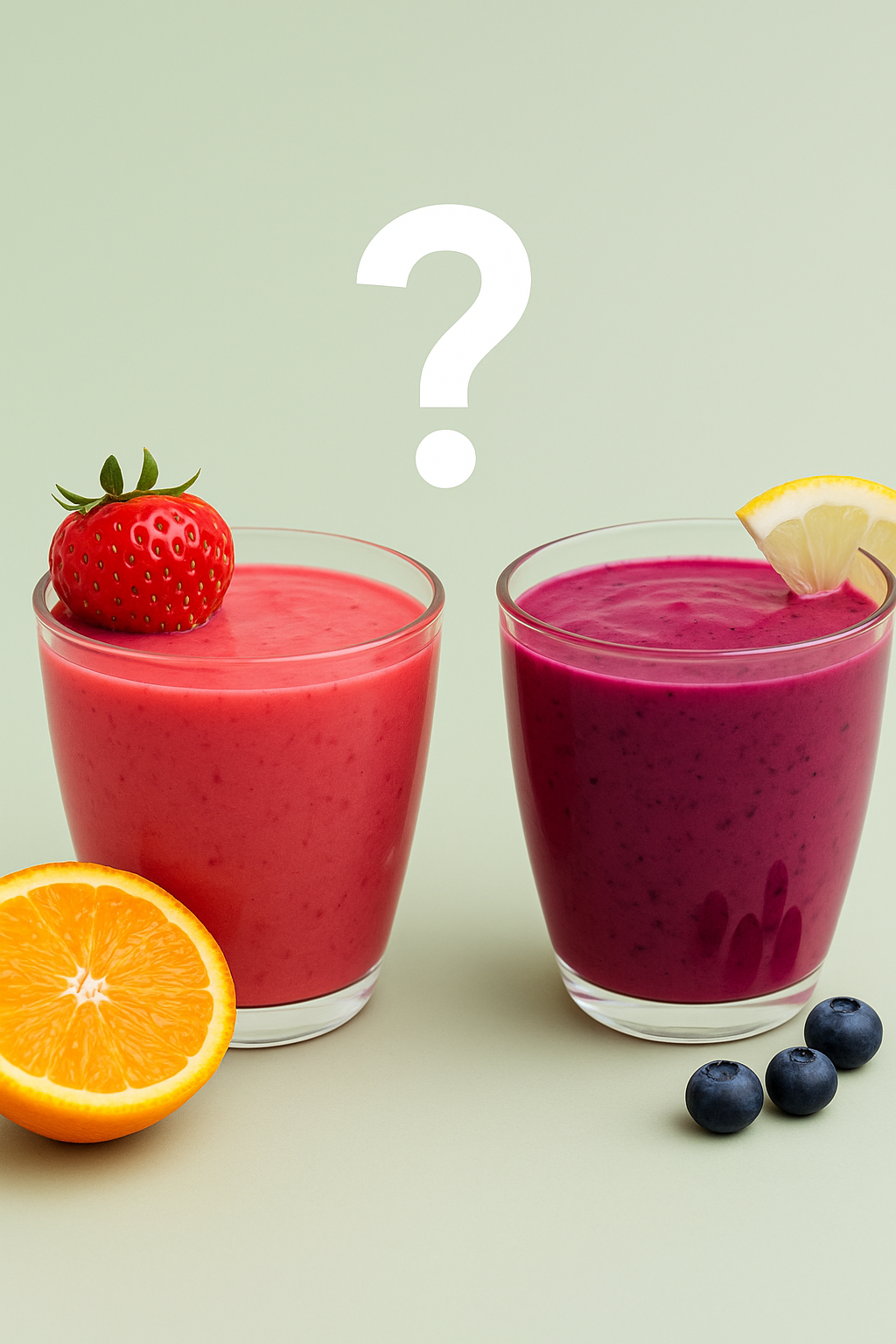Smoothie-Rezept, das als Elixier der Jugend bezeichnet wird: Beeren, Kefir und Zitrone im Glas voller Energie