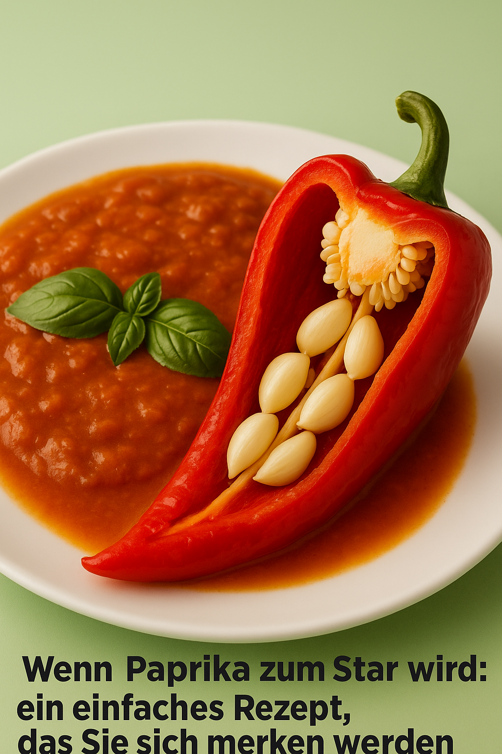 Wenn Paprika zum Star wird: ein einfaches Rezept, das Sie sich merken werden
