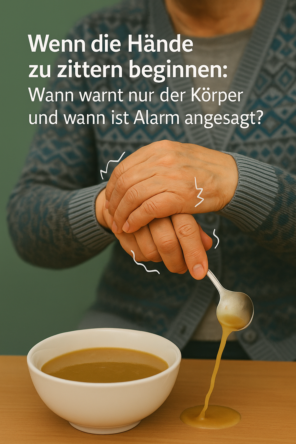 Wenn die Hände zu zittern beginnen: Wann warnt nur der Körper und wann ist Alarm angesagt?