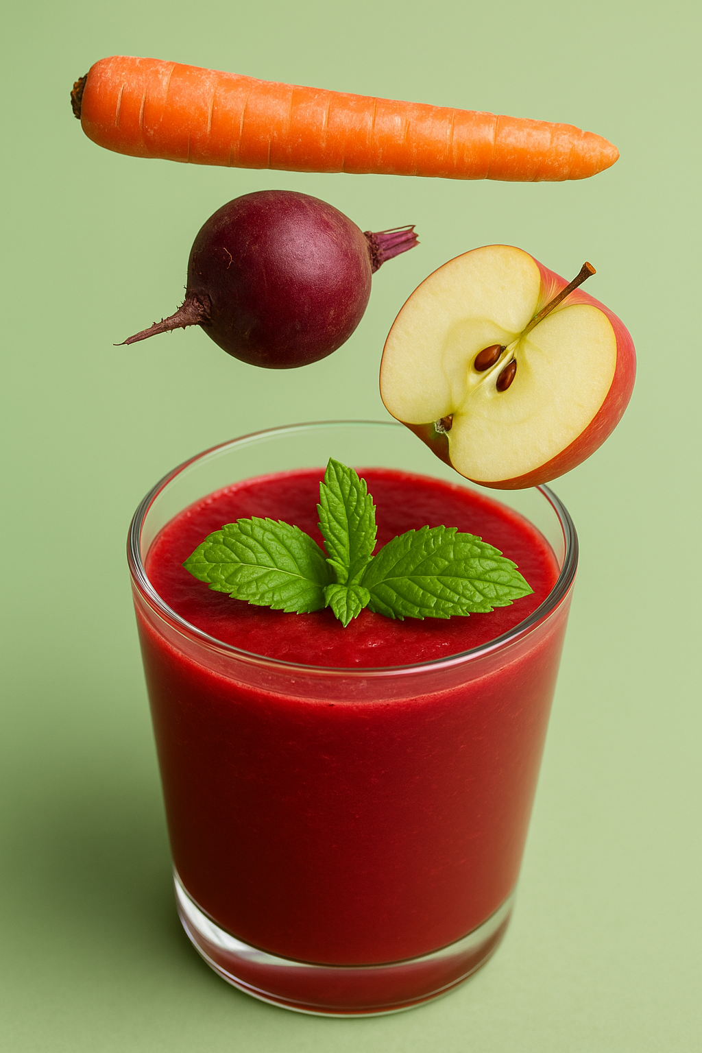 Drei Zutaten, eine Gewohnheit: Warum schwören so viele Menschen auf Karotten-, Rote-Bete- und Apfelsaft?
