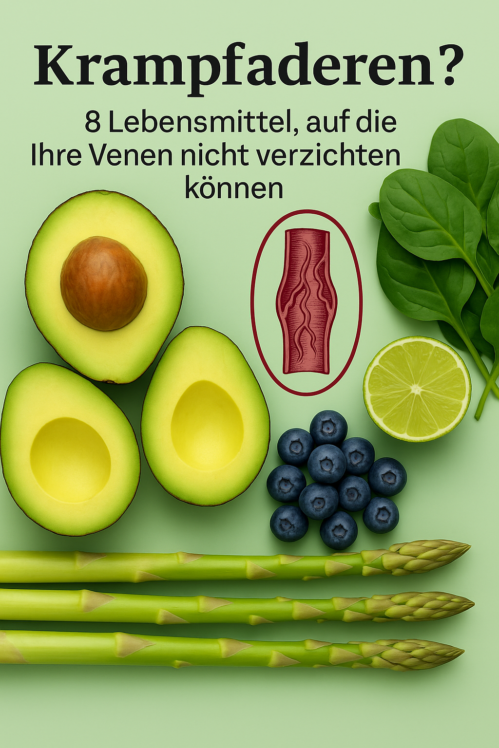 Krampfadern? 8 Lebensmittel, auf die Ihre Venen nicht verzichten können