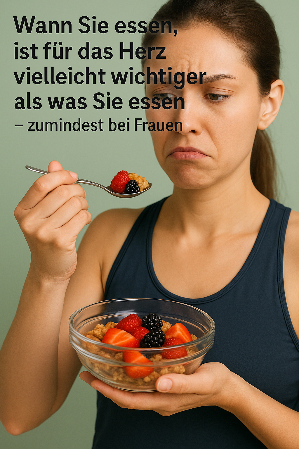 Wann Sie essen, ist für das Herz vielleicht wichtiger als was Sie essen – zumindest bei Frauen