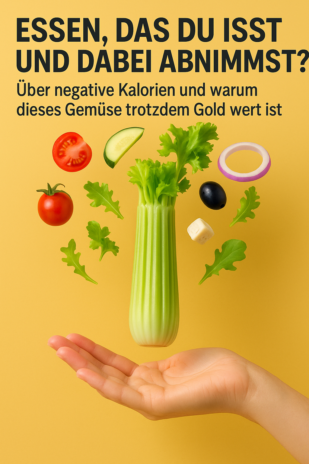 Essen, das du isst und dabei abnimmst? Über negative Kalorien und warum dieses Gemüse trotzdem Gold wert ist