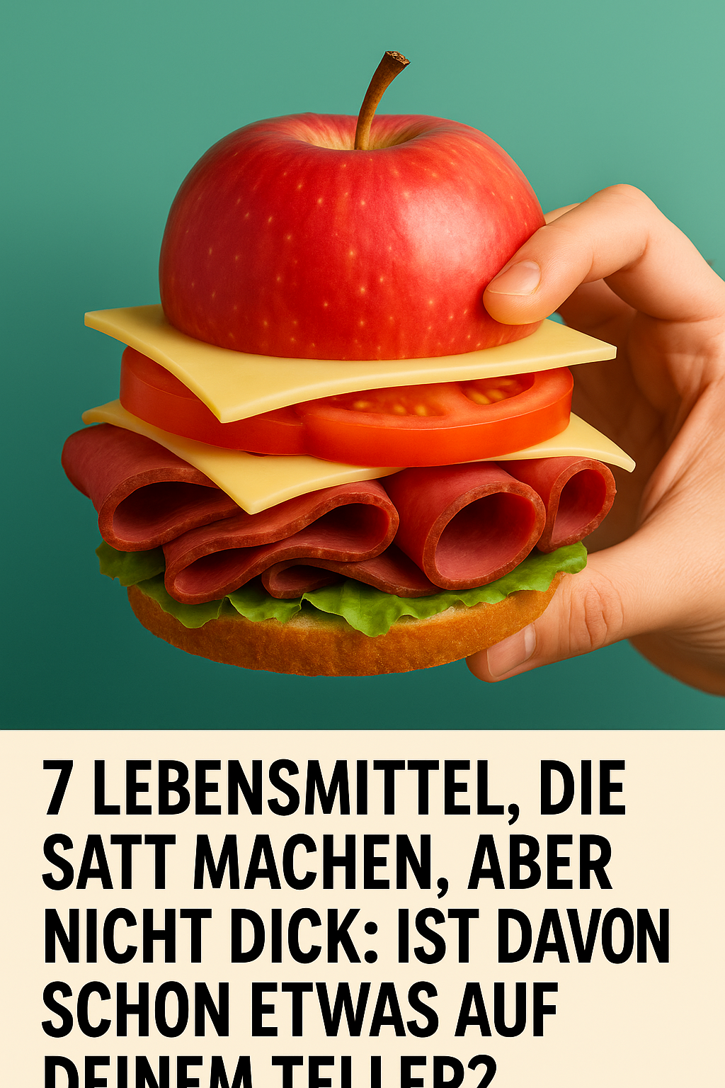 7 Lebensmittel, die satt machen, aber nicht dick: Ist davon schon etwas auf deinem Teller?