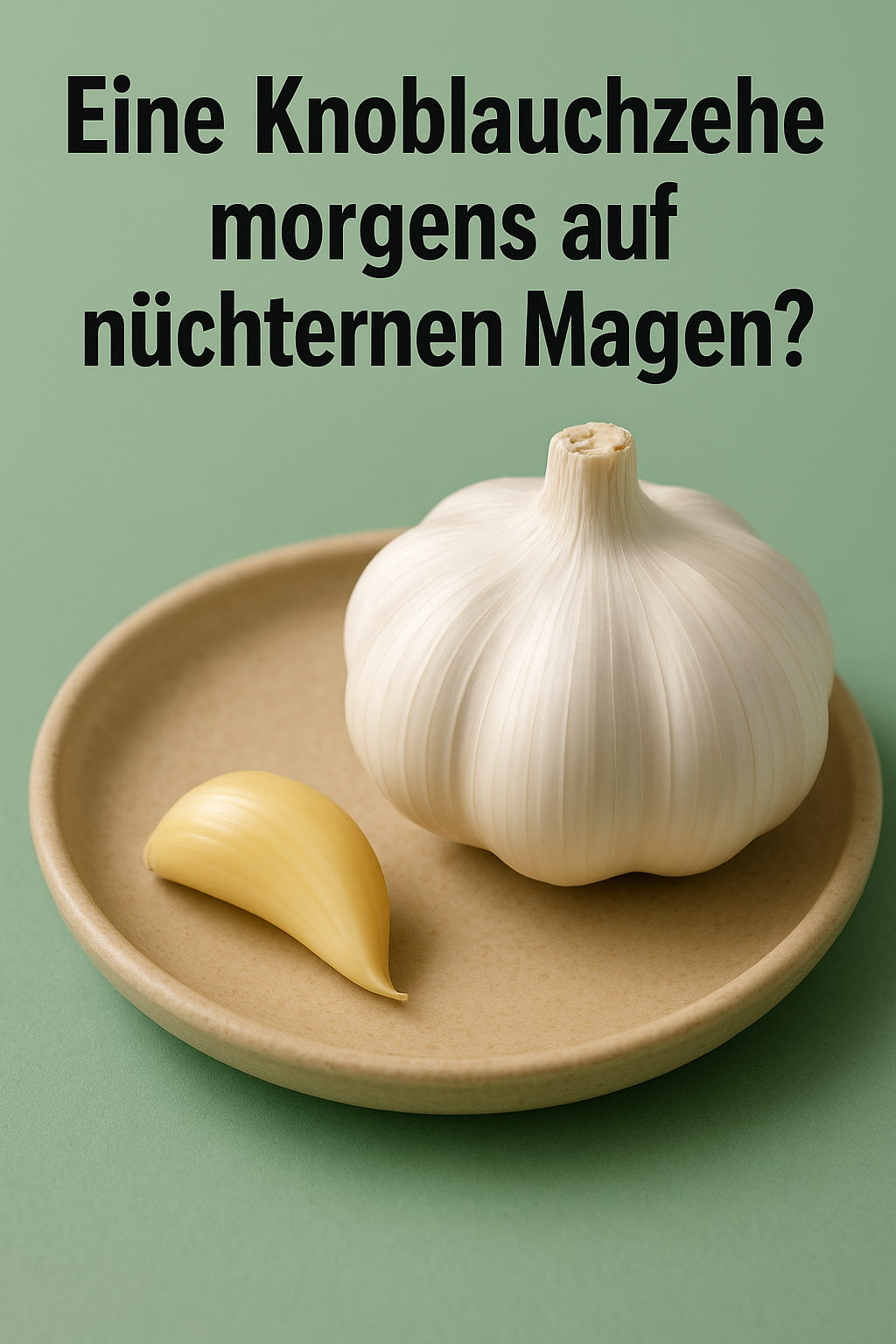 Eine Knoblauchzehe morgens auf nüchternen Magen: einfache Gewohnheit, für die die Wissenschaft immer mehr Gründe entdeckt