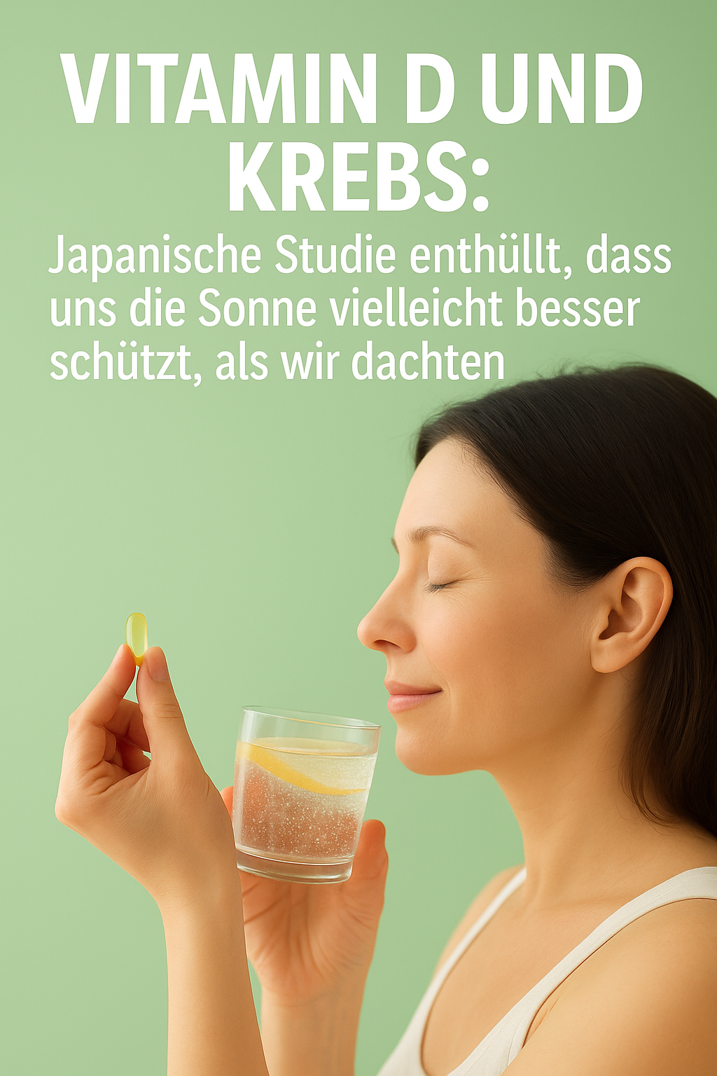 Vitamin D und Krebs: Japanische Studie enthüllt, dass uns die Sonne vielleicht besser schützt, als wir dachten