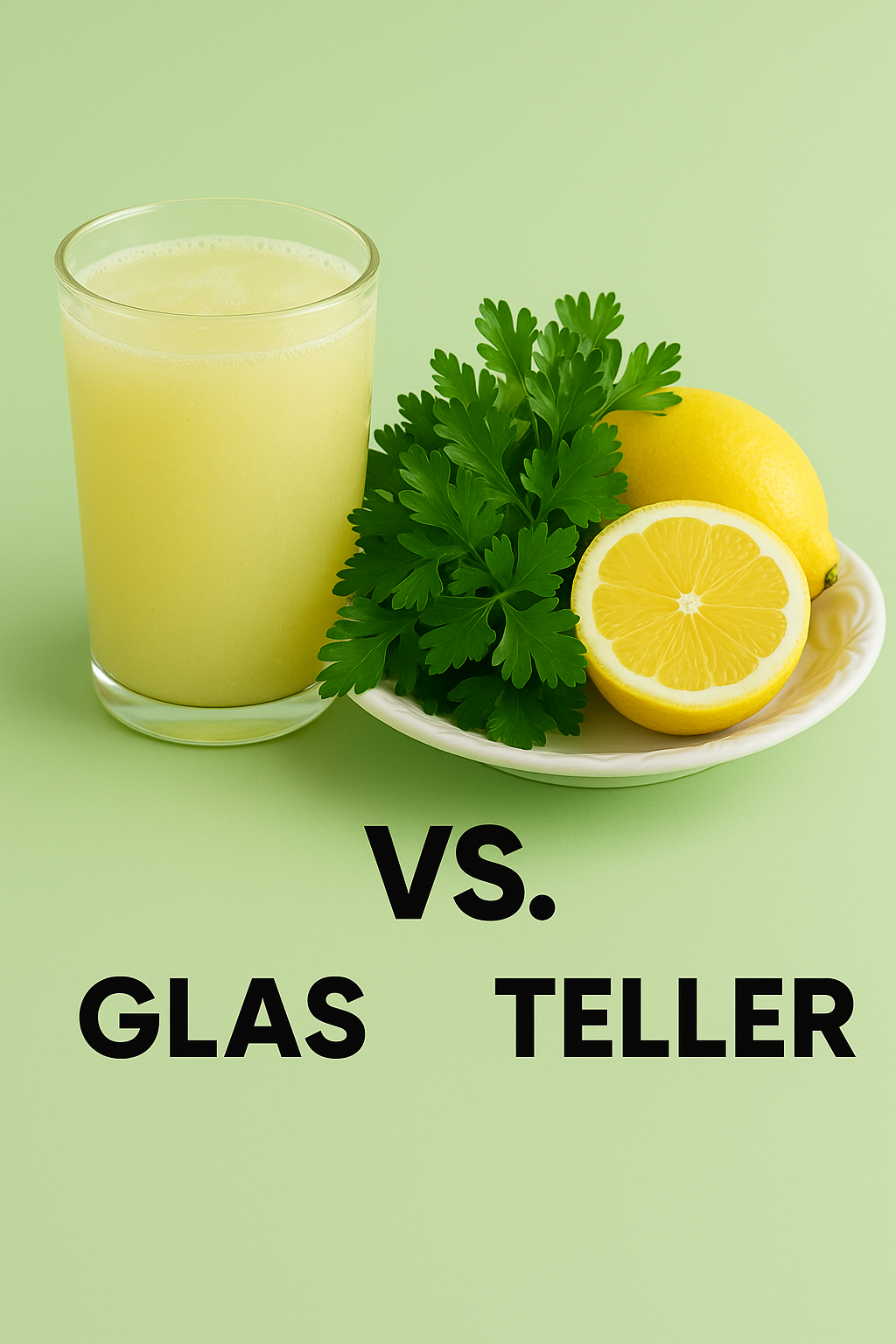 Wenn der Körper nach Grillfesten mit Giftstoffen gefüllt ist, beruhigt ihn ein Glas: Rezept aus Zitrone, Grapefruit und Petersilie
