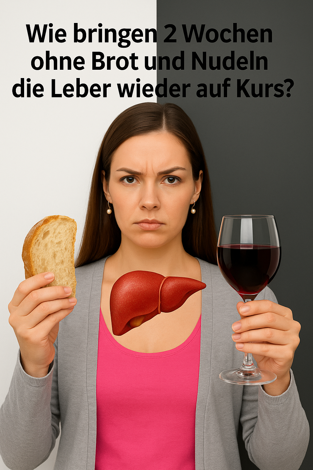 Wie bringen 2 Wochen ohne Brot und Nudeln die Leber wieder auf Kurs?