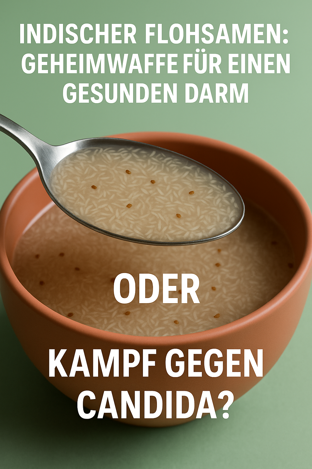 Indischer Flohsamen: Geheimwaffe für einen gesunden Darm, Kampf gegen Candida und beim Abnehmen