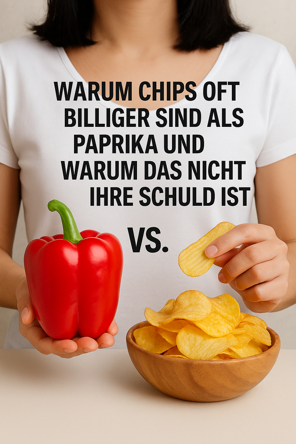 Warum Chips oft billiger sind als Paprika und warum das nicht Ihre Schuld ist